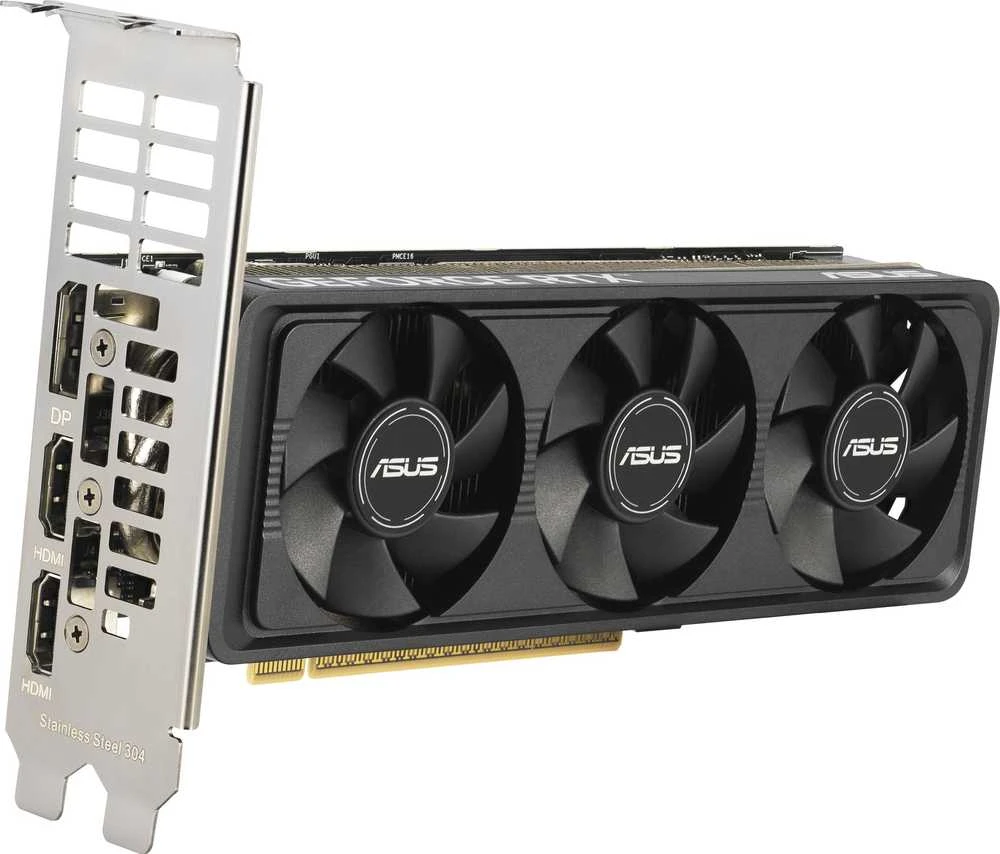 Vaizdo plokštė Asus GeForce RTX 5060 LP BRK OC 8GB GDDR7 DLSS4 (RTX5060-O8G-LP-BRK)