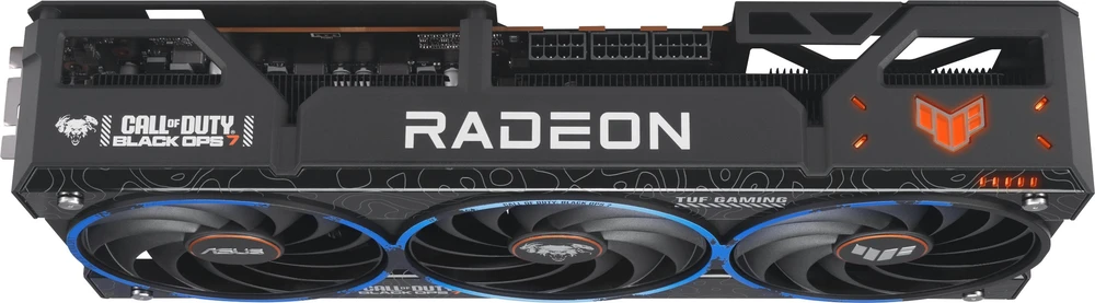 Vaizdo plokštė ASUS TUF Gaming Radeon RX 9070 XT COD BO7 specialus leidimas, 16384 MB GDDR6