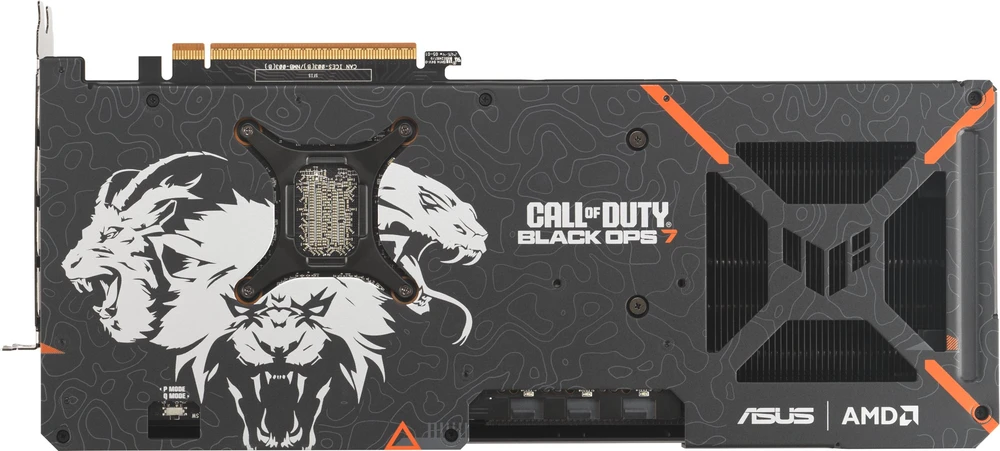 Vaizdo plokštė ASUS TUF Gaming Radeon RX 9070 XT COD BO7 specialus leidimas, 16384 MB GDDR6