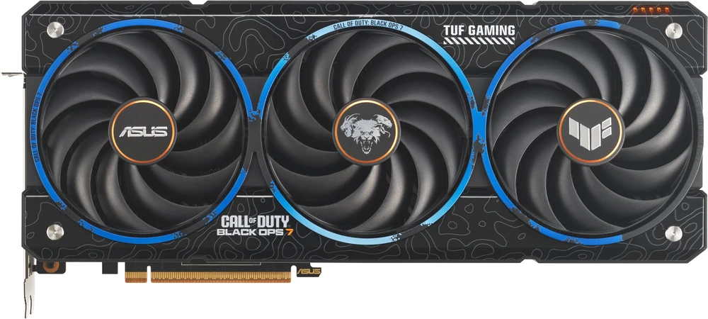 Vaizdo plokštė ASUS TUF Gaming Radeon RX 9070 XT COD BO7 specialus leidimas, 16384 MB GDDR6