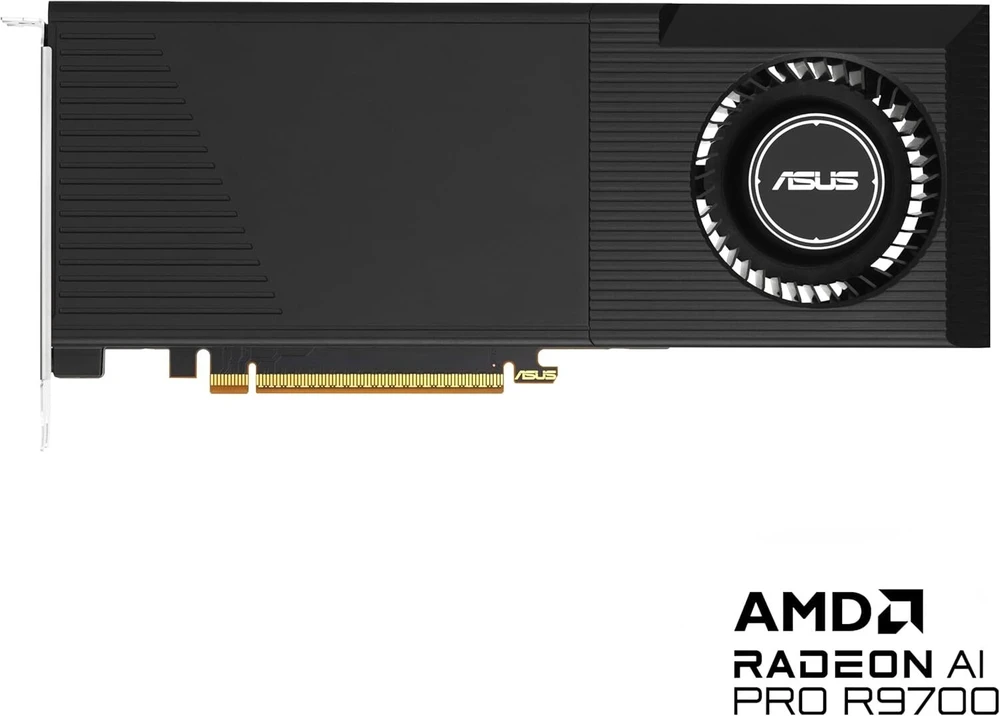 Vaizdo plokštė ASUS Turbo -AI-PRO-R9700-32G AMD Radeon AI PRO R9700 32 GB GDDR6