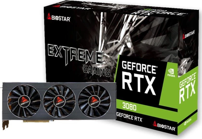 Biostar VN3806RMT3 vaizdo plokštė NVIDIA GeForce RTX 3080 10 GB GDDR6X