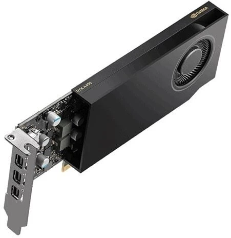 Vaizdo plokštė Dell Technologies DELL NVIDIA RTX A400 4GB FH (4X MDP1.4A)