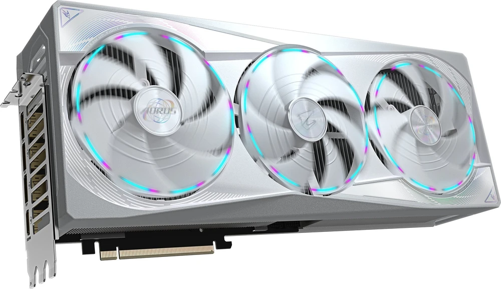 Vaizdo plokštė „Gigabyte GeForce RTX 5080 AORUS MASTER ICE“ 16 GB (GV-N5080AORUSM ICE-16GD)