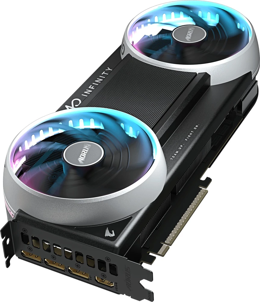 Cooler Master Vaizdo plokštė Gigabyte AORUS GeForce RTX 5070 Ti Infinity 16GB GDDR7 DLSS4 (GV-N507TAORUS IF-16GD)