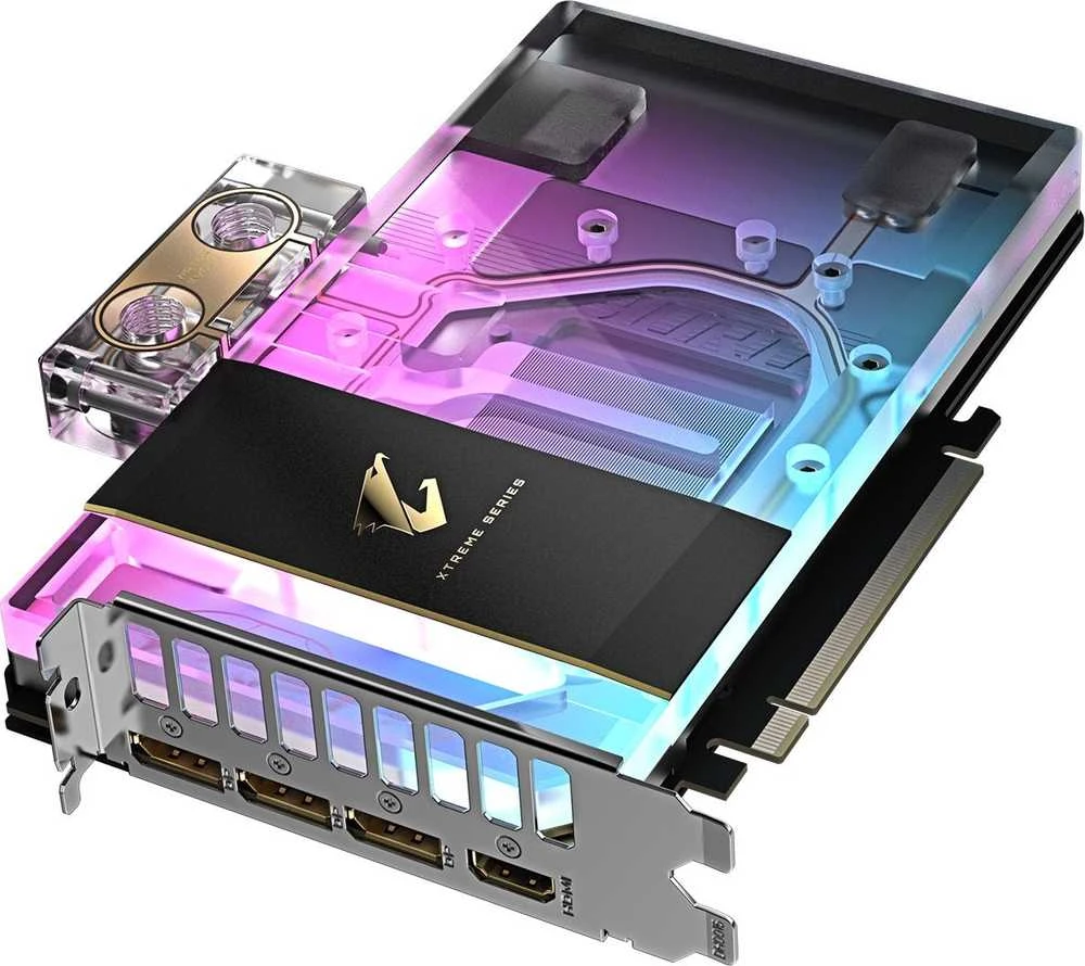 GIGABYTE AORUS GeForce RTX 5080 XTREME WATERFORCE WB 16GB vaizdo plokštė