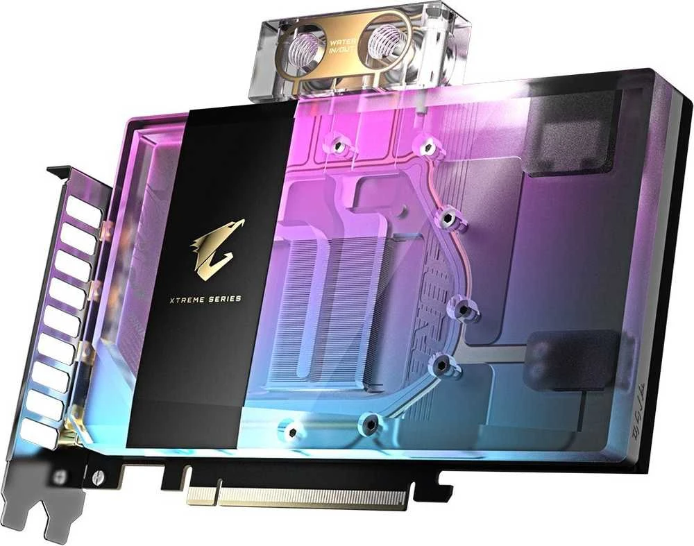 GIGABYTE AORUS GeForce RTX 5080 XTREME WATERFORCE WB 16GB vaizdo plokštė