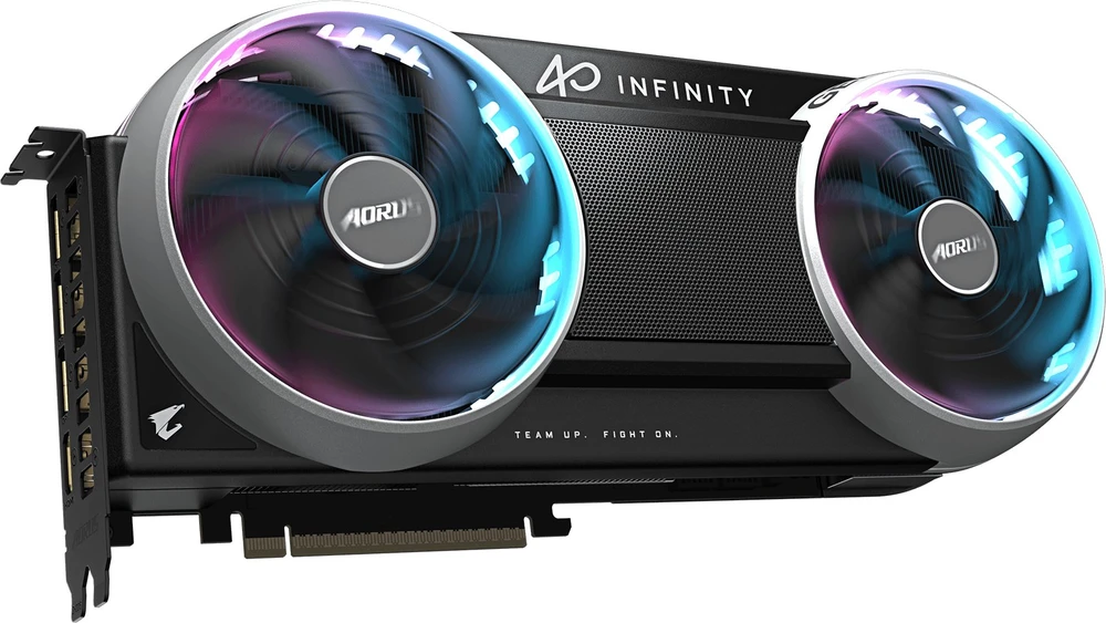 Cooler Master Vaizdo plokštė Gigabyte AORUS GeForce RTX 5070 Ti Infinity 16GB GDDR7 DLSS4 (GV-N507TAORUS IF-16GD)