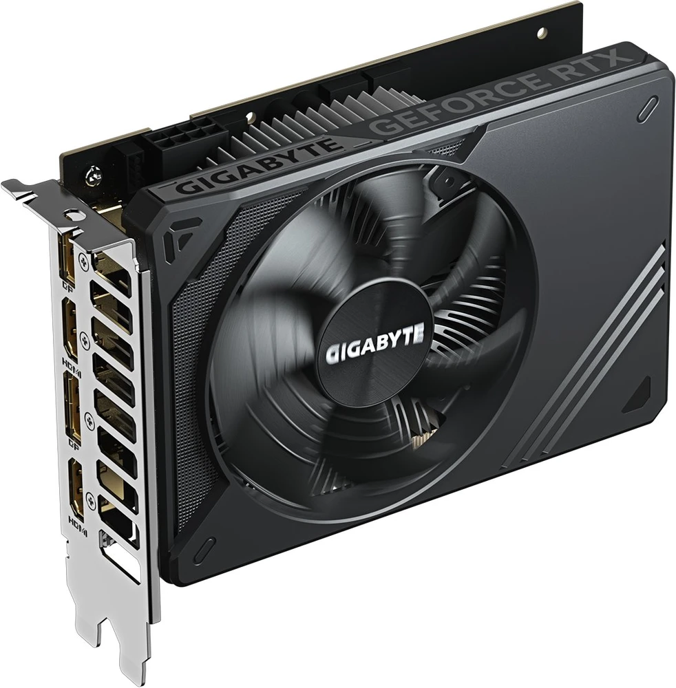 Vaizdo plokštė „Gigabyte GeForce RTX 5050 D6 8G“ | „NVIDIA“ | 8 GB | „GeForce RTX 5050“ | GDDR6 | HDMI jungčių kiekis: 2 | PCI-E 5.0