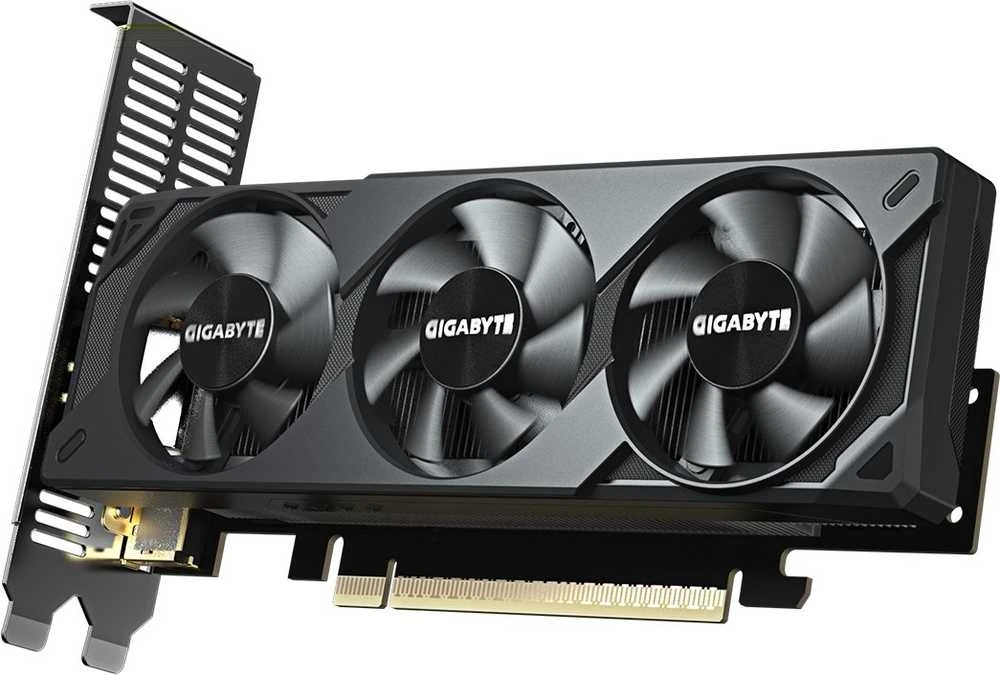 Vaizdo plokštė GIGABYTE GeForce RTX 5060 OC Low Profile 8G Grafikos plokštė - 8GB GDDR7, 128bit, PCI-E 5.0, 2512 MHz Core Clock, 3 x DisplayPort, 1 x HDMI, GV-N5060OC-8GL