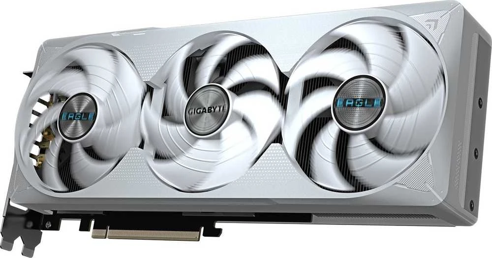 GIGABYTE GeForce RTX 5070 Ti EAGLE OC ICE SFF 16G Vaizdo plokštė - 16GB GDDR7, 256bit, PCI-E 5.0, 2542 MHz Core Clock, 3 x DP 2.1a, 1 x HDMI 2.1b, NVIDIA DLSS 4, GV-N507TEAGLEOC ICE-16GD