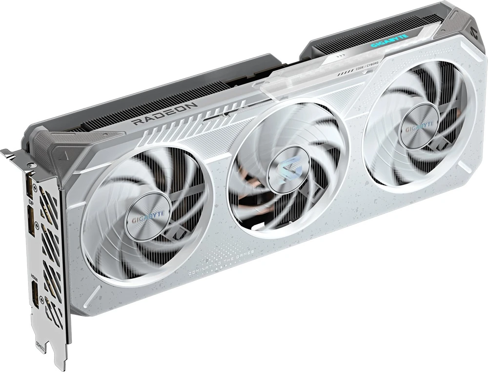 „Gigabyte Radeon RX 9060 XT Gaming OC ICE“ 16 GB GDDR6 vaizdo plokštė (GV-R906XGAMINGOCICE-16GD)