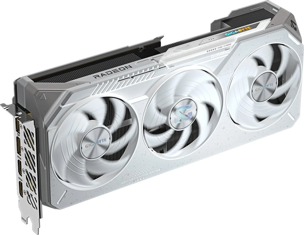 GIGABYTE Radeon RX 9070 XT GAMING OC ICE 16G Grafikos plokštė