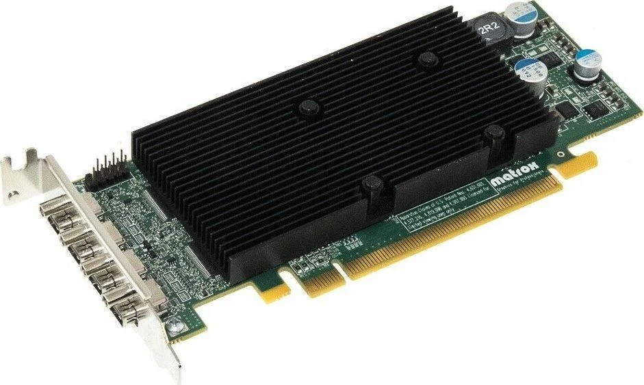 Grafikos plokštė Matrox M9148 LP 1GB PCIe x16 Quad-Head Mini DisplayPort