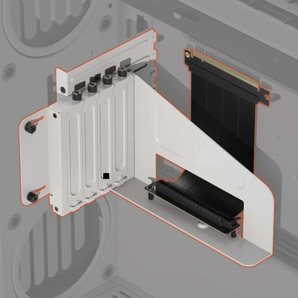 HAVN HS 420 vertikalus laikiklis su PCIe kabeliu