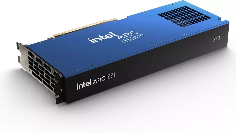 Vaizdo plokštė Grafikos plokštė INTEL B70 Pro AI 32GB Intel Arc GDDR6