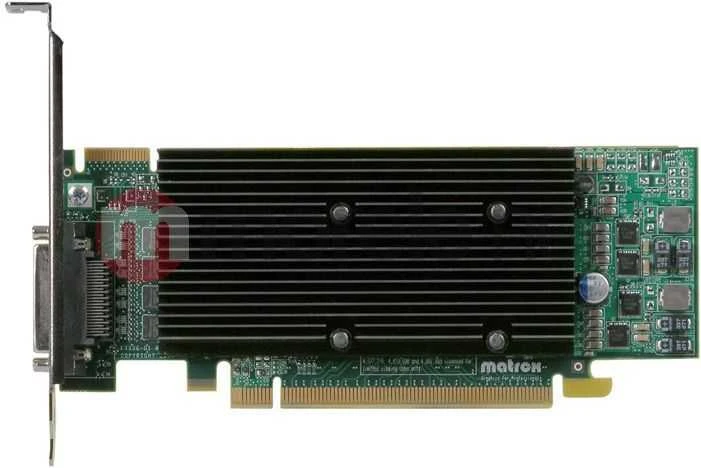 Vaizdo plokštė Grafikos plokštė Matrox M9140 LP QUAD 512MB DDR2 - PCI16X-EX QUAD-DVI OGL2.0 PASSIV