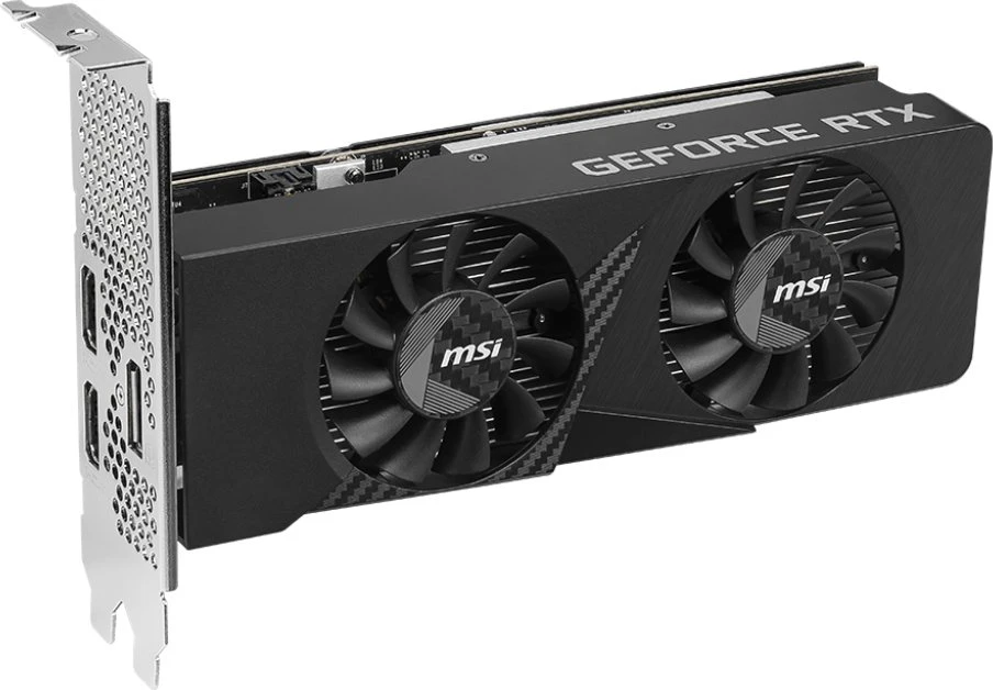 Vaizdo plokštė MSI GeForce RTX 3050 LP E 6G OC | NVIDIA | 6 GB | GeForce RTX 3050 | GDDR6 | HDMI jungčių kiekis: 2 | PCI Express Gen 4 x16 (naudoja x8)