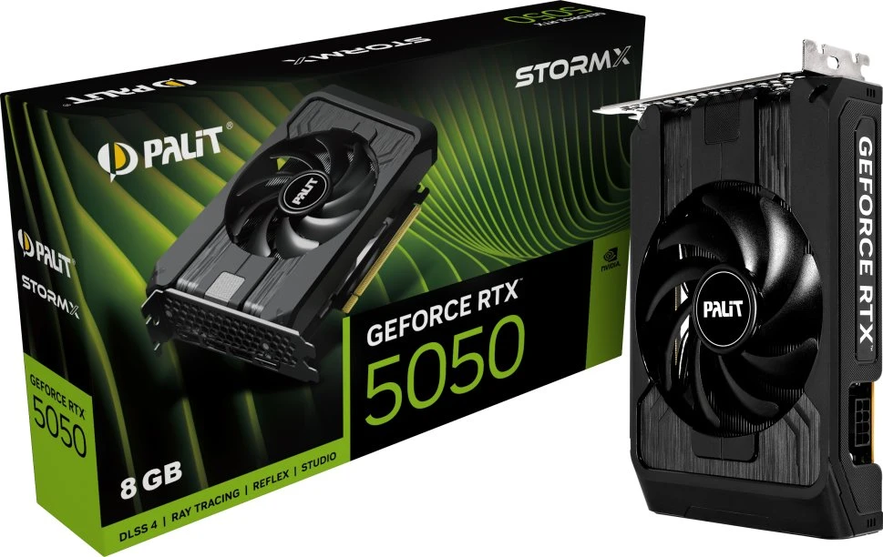 Vaizdo plokštė Palit GeForce RTX 5050 StormX NVIDIA 8 GB GDDR6