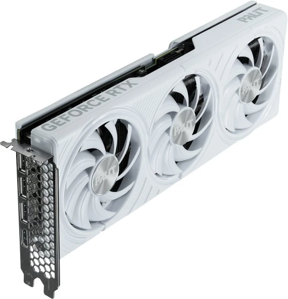 Vaizdo plokštė Palit GeForce RTX 5070 Baltas OC Grafikos plokštė, 12288 MB GDDR7