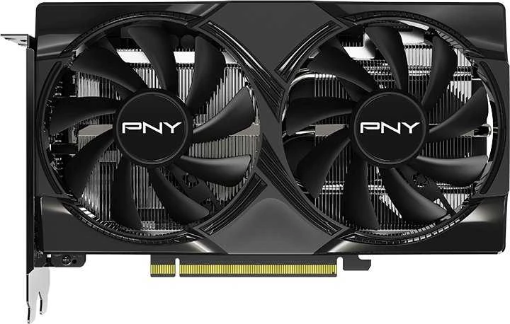 Vaizdo plokštė PNY GeForce RTX 5060 su dviem ventiliatoriais, 8 GB OC, DLSS 4
