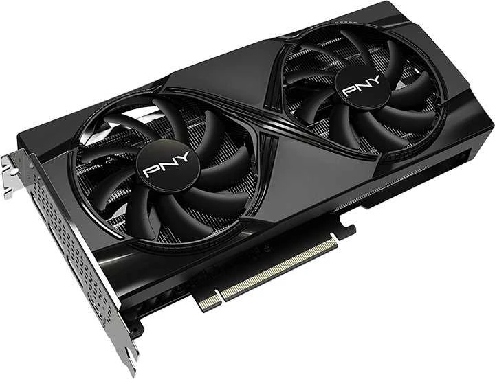 Vaizdo plokštė PNY GeForce RTX 5060 Ti su dviem ventiliatoriais, 8 GB, DLSS4