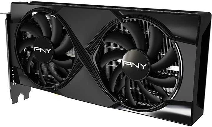 PNY GeForce RTX 5060 Ti dviejų ventiliatorių 16 GB GDDR7 DLSS4 vaizdo plokštė (VCG5060T16DFXPB1)