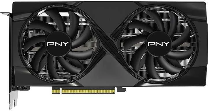 PNY GeForce RTX 5060 Ti dviejų ventiliatorių 16 GB GDDR7 DLSS4 vaizdo plokštė (VCG5060T16DFXPB1)