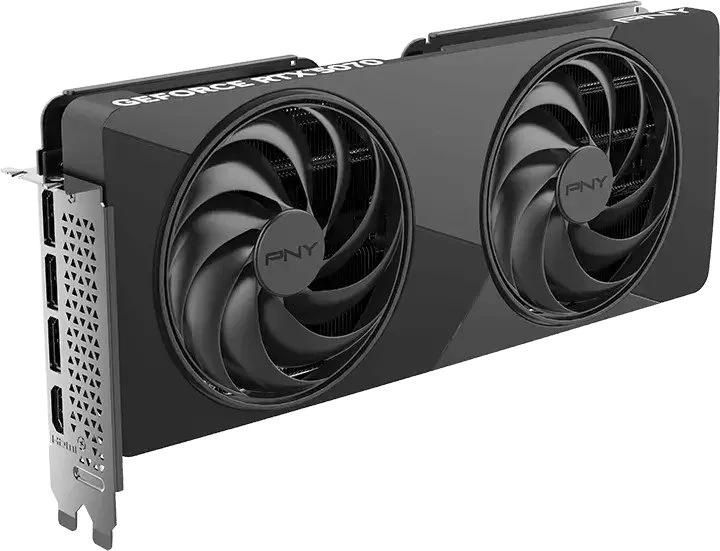 PNY GeForce RTX 5070 Slim OC vaizdo plokštė, 12288 MB GDDR7