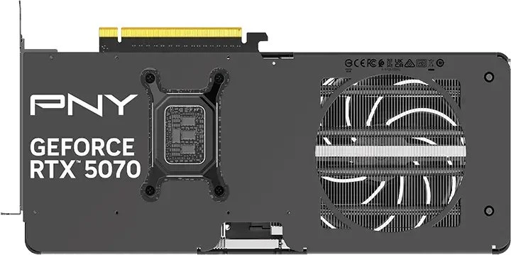 PNY GeForce RTX 5070 Slim OC vaizdo plokštė, 12288 MB GDDR7