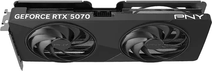 PNY GeForce RTX 5070 Slim OC vaizdo plokštė, 12288 MB GDDR7