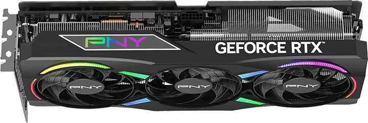 PNY GeForce RTX 5070 Ti ARGB EPIC-X RGB™ trijų ventiliatorių vaizdo plokštė, 16 GB OC, DLSS 4