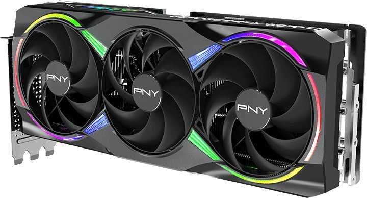 PNY GeForce RTX 5070 Ti EPIC-X RGB Overclocked Triple Fan Plus 16GB GDDR7 DLSS4 vaizdo plokštė (VCG5071T16TFXXPB1-O)