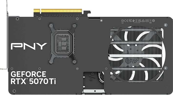 Vaizdo plokštė PNY GeForce RTX 5070 Ti Slim OC 12GB GDDR7 DLSS4 (VCG5070T16DFSXPB1-O)