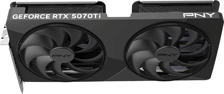 Vaizdo plokštė PNY GeForce RTX 5070 Ti Slim OC 12GB GDDR7 DLSS4 (VCG5070T16DFSXPB1-O)