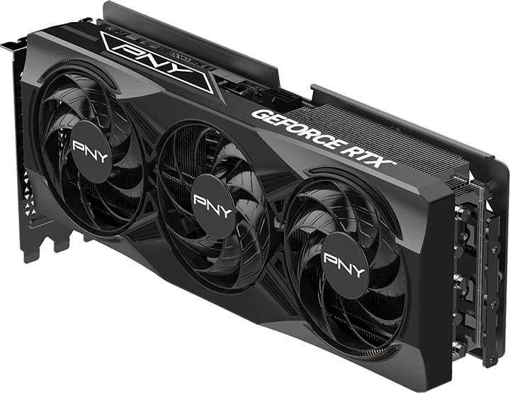 Vaizdo plokštė PNY GeForce RTX 5070 Ti su trimis ventiliatoriais, 16 GB, DLSS, 4 OC