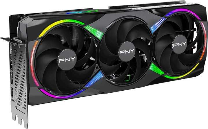 Vaizdo plokštė PNY GeForce RTX 5080 ARGB EPIC-X RGB Overclocked 16GB GDDR7 DLSS4 grafikos korta (VCG508016TFXXPB1-O)