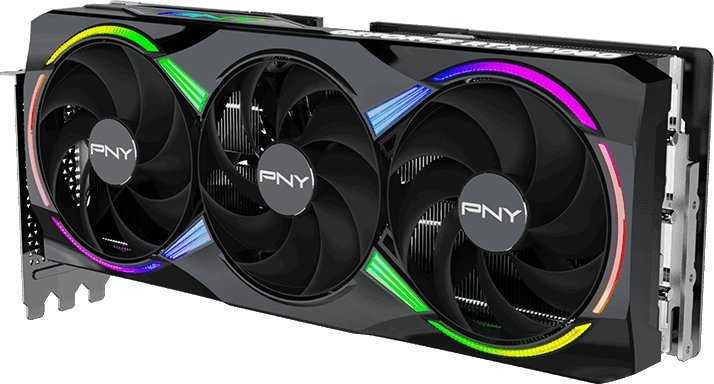 Vaizdo plokštė PNY GeForce RTX 5080 ARGB EPIC-X RGB Overclocked 16GB GDDR7 DLSS4 grafikos korta (VCG508016TFXXPB1-O)