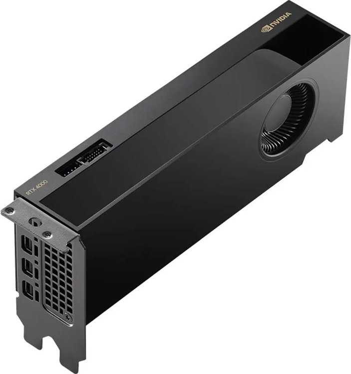 PNY vaizdo plokštė NVIDIA RTX 4000 SFF ADA Low Profile - Power Limited OEM No Accessories