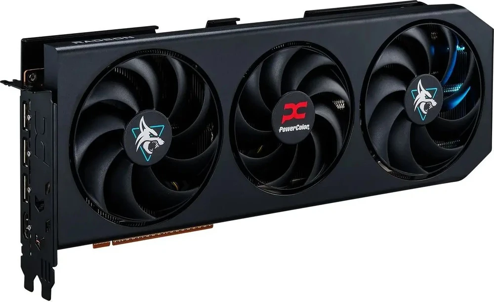 Vaizdo plokštė. PowerColor RX9070GRE Hellhound