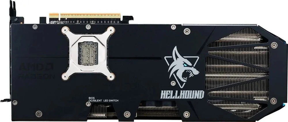 Vaizdo plokštė. PowerColor RX9070GRE Hellhound