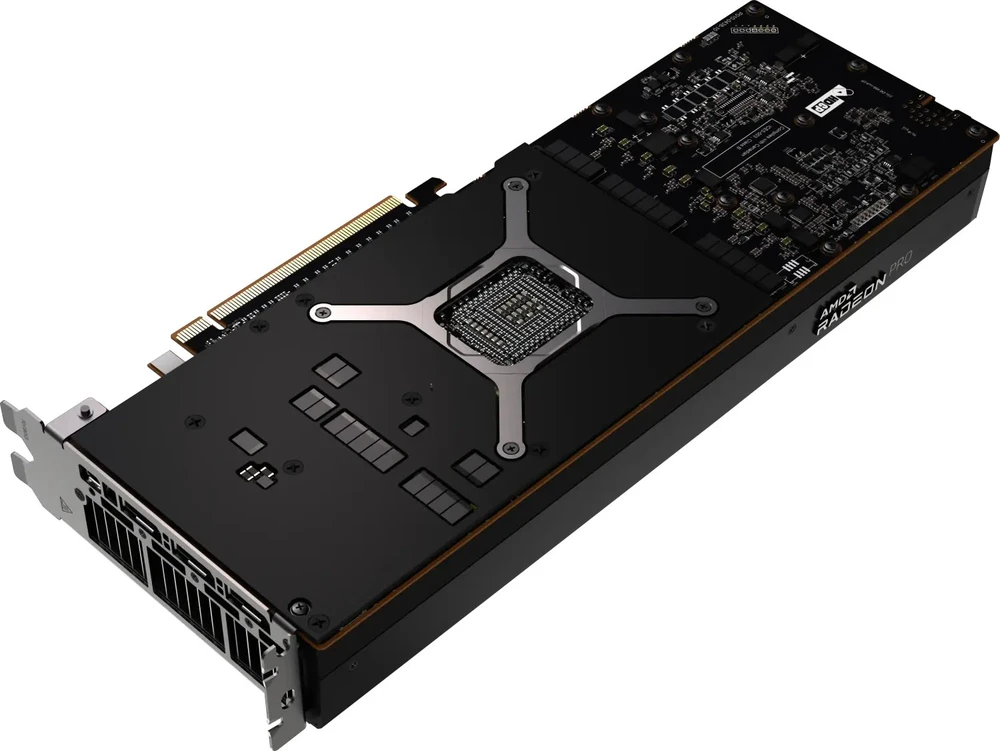 Vaizdo plokštė Grafikos plokštė Sapphire Radeon PRO W7800 48GB GDDR6 ECC RDNA3 3x DisplayPort 1x MiniDP