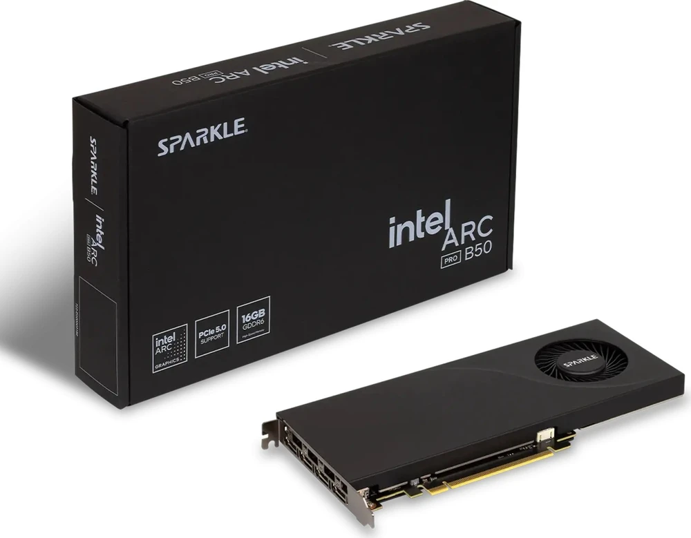 Karta graf. SPARKLE Intel Arc PRO B50 Blower 16GB