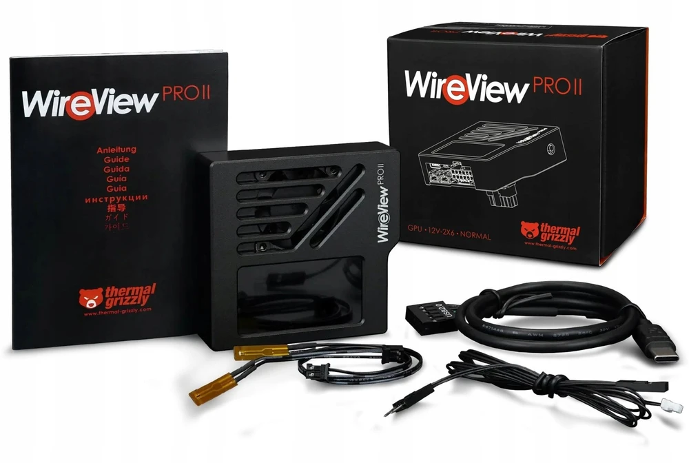 „Thermal Grizzly WireView Pro II“ GPU stebėjimo įrenginys – standartinis