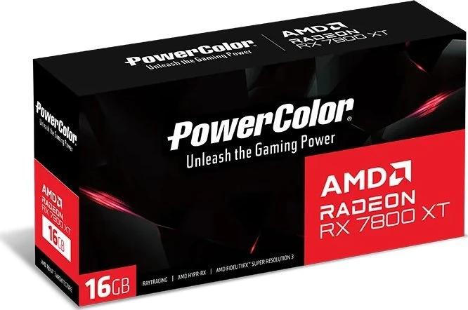 Vaizdo plokštė PowerColor RX 7800 XT AMD Radeon RX 7800 XT 16 GB GDDR6