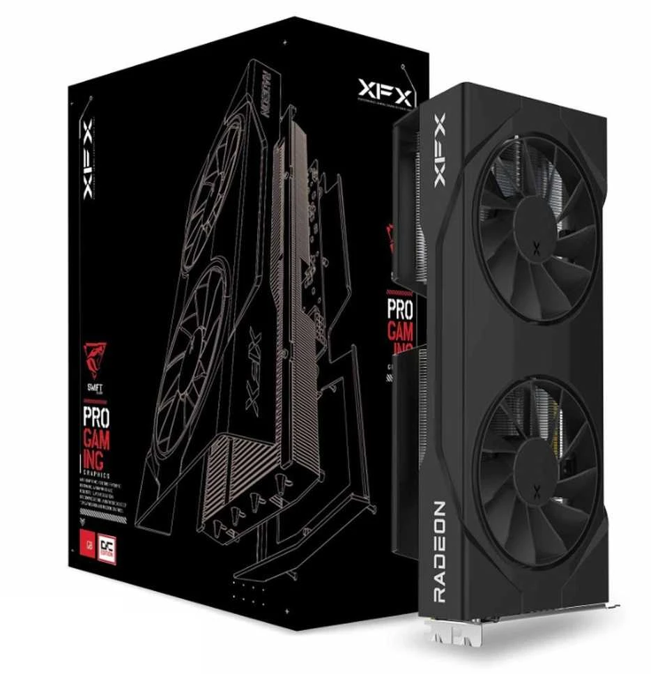 Vaizdo plokštė XFX Radeon RX 9060 XT Swift 8GB OC