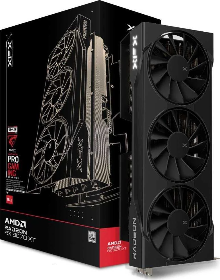 Vaizdo plokštė XFX Radeon RX 9070 XT Swift 16GB GDDR6