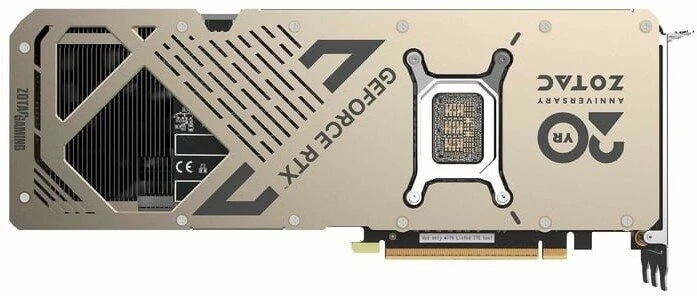ZOTAC GAMING GeForce RTX 5080 SOLID Core OC 20-osios metinės leidimo grafikos plokštė