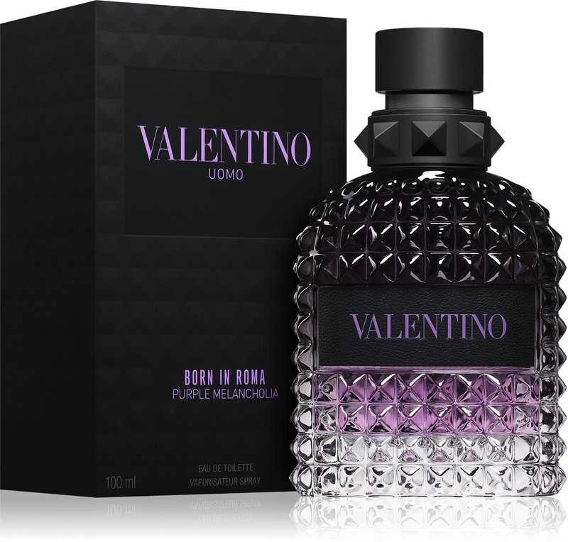 Valentino Born In Roma Violetinė Melancholia EDT tualetinis vanduo vyrams, 100 ml