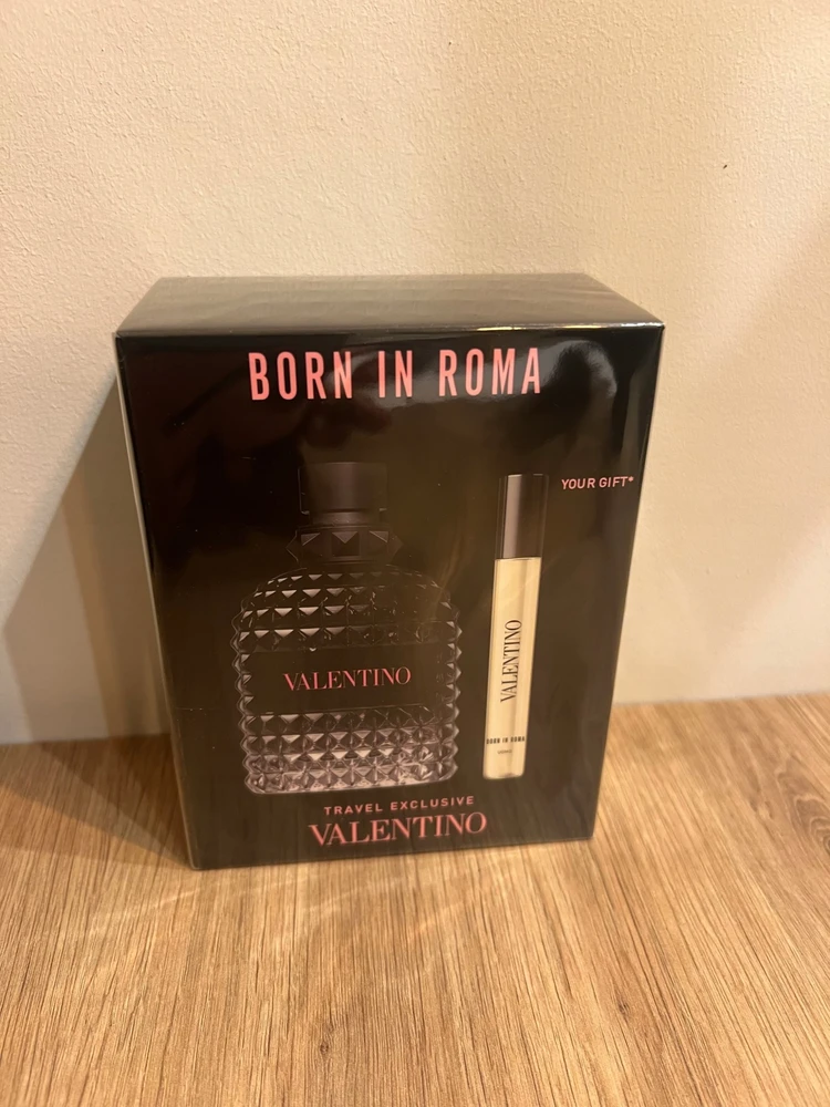 Set Valentino: Born In Roma Eau De Toilette For Men, 100 ml + Born In Roma Eau De Toilette For Men, 10 ml